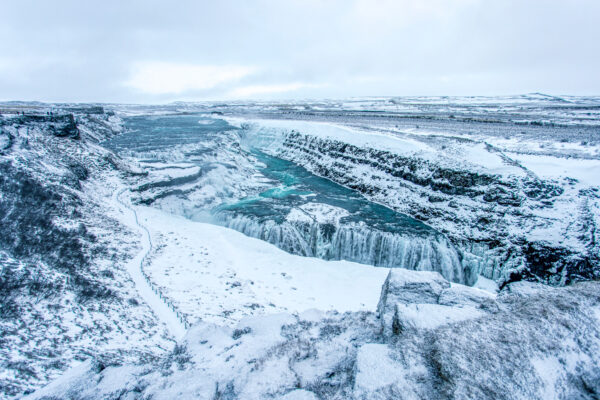 Gullfoss winter