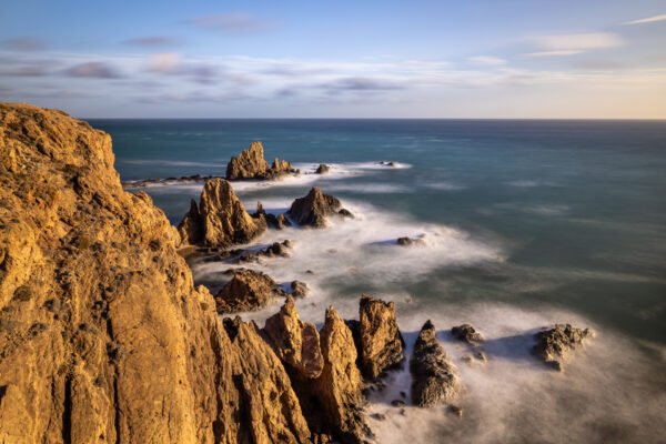 Zonsondergang Cabo de Gato, Andalusie