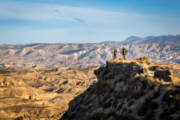 Zonsopkomst Gorafe, Andalusie
