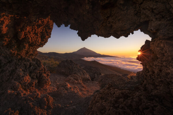 View of the Teide volcano in Tenerife