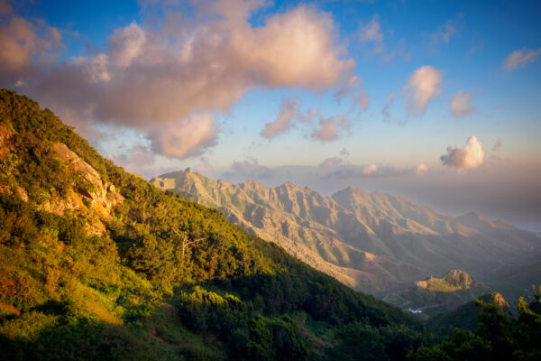 Landscape in Anaga mountains, Tenerife Canary Islands, Spain
