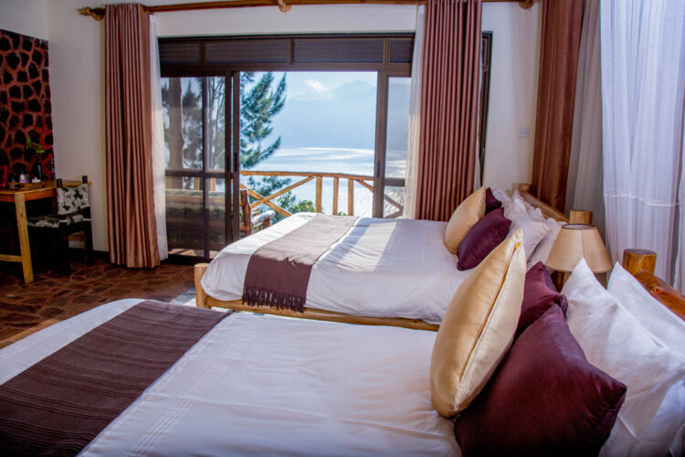 Fotoreis Uganda - accomodatie Lake Mulehe Safari Lodge room-2-g